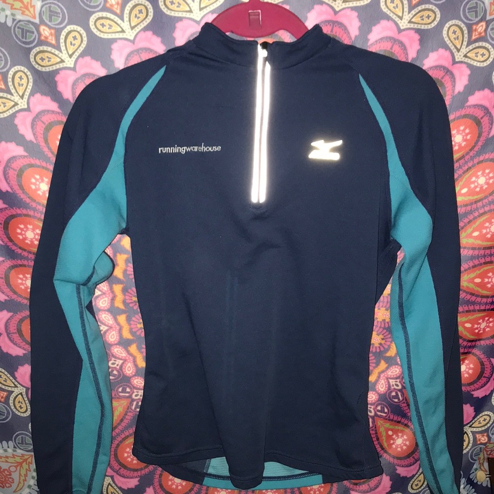 Mizuno/Running warehouse blue M running sweater.